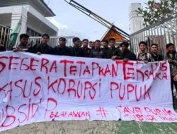 HMI Pelalawan Demo Kejari, Desak Penetapan Tersangka Kasus Dugaan Korupsi Pupuk Subsidi Rp34 Miliar