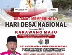 APDESI Karawang Tegaskan Desa Fondasi Pembangunan Nasional di Hari Desa Nasional 2026