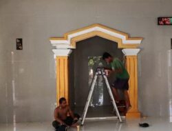 Jelang Ramadan 1437H. Jamaah mushola Baitul Muttaqin Gelar Kerja Bakti