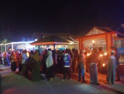 Menyambut Bulan Suci Ramadhan, Desa Sumberurip Taparukan Pawai Obor 1447 Hijriah