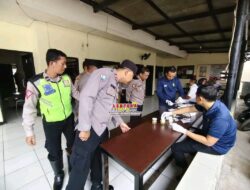 Polsek Cikarang Timur Gelar Gaktiblin dan Tes Urine, Pastikan Personel Bersih dari Narkoba