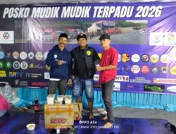 Media Lentera Info Salurkan 50 Nasi Kotak di Posko Mudik Terpadu 2026 Jurpala & Kosmi Indonesia
