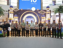 Kapolres Metro Bekasi Tinjau Pengamanan Pusat Perbelanjaan, Pastikan Libur Lebaran Aman dan Terkendali
