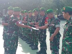 Dandim 0509/Kabupaten Bekasi Pimpin Apel Pelepasan Cuti Lebaran, Tekankan Disiplin dan Keamanan Personel