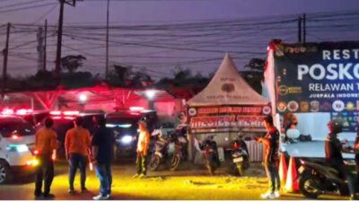 Jurpala dan Kosmi Indonesia Konsisten Layani Pemudik. Dirikan Posko Mudik Tahunan