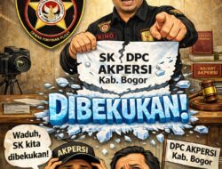 DPP AKPERSI Bekukan Ketua DPC Kabupaten Bogor, Tegaskan Disiplin Organisasi