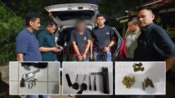 Polisi Ungkap Dugaan Curanmor di Tambun Selatan, Temukan Senpi Rakitan dan Puluhan Peluru