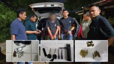 Polisi Ungkap Dugaan Curanmor di Tambun Selatan, Temukan Senpi Rakitan dan Puluhan Peluru