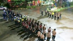 Polres Metro Bekasi Gelar Patroli Biru Skala Besar, Kapolres Turun Langsung Pimpin Operasi Kejahatan Jalanan