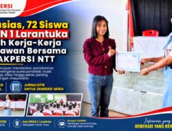 AKPERSI Goes To School di Larantuka: Bekali Siswa Lawan Hoaks dan Pahami Jurnalistik