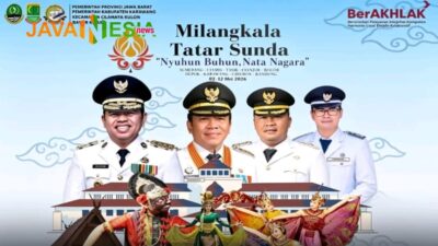 Karawang Jadi Pusat Perhatian Jabar! Kirab Budaya Raksasa Meriahkan Milangkala Tatar Sunda 2026