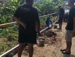 Pembangunan Infrastruktur Desa Cipanas Berjalan Bertahap, Warga Rasakan Manfaat Langsung