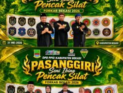 Pasanggiri FORKAB Bekasi 2026 Jadi Ajang Seleksi Atlet Terbaik, 140 Pesilat Berebut Tiket FORPROV Jabar