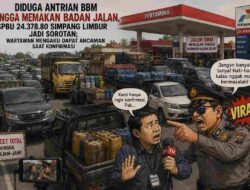Diduga Antrean Solar Subsidi hingga Kuasai Jalan Nasional, SPBU Simpang Limbur Disorot; Wartawan Mengaku Dapat Intimidasi Saat Konfirmasi