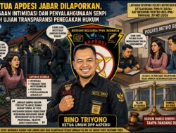 Laporan Dugaan Intimidasi dan Penyalahgunaan Senjata Api Seret Nama Ketua DPD APDESI Jabar, Publik Tunggu Ketegasan Polisi