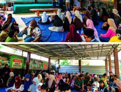 Lebaran Yatim Penuh Makna, Bustom Arifin Ajak 120 Anak Yatim Berbagi Kebahagiaan di Waterpark Megasari
