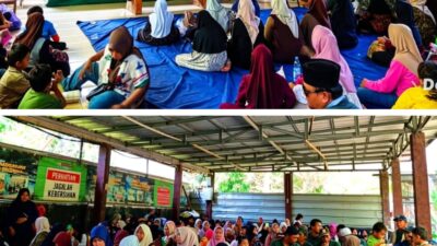 Lebaran Yatim Penuh Makna, Bustom Arifin Ajak 120 Anak Yatim Berbagi Kebahagiaan di Waterpark Megasari