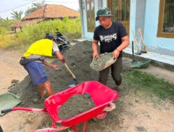 TMMD Ke-129 Bergerak Cepat, Satgas Kodim 0509 Bekasi Siapkan Jalan Lingkungan Menuju Tahap Cor Beton