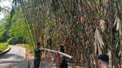 Aksi Nyata Satgas TMMD Ke-129 Kodim 0509 Kab.Bekasi Bersihkan Lingkungan dan Edukasi Warga Antisipasi Kebakaran Saat Kemarau