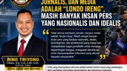 Ketua Umum DPP AKPERSI Ingatkan Presiden Prabowo: Jangan Generalisasi Insan Pers dengan Istilah “Londo Ireng”