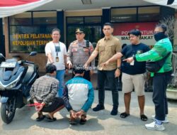 Bermula dari Ajakan Minum, Honda PCX Tamu Hotel Raib; Unit Reskrim Polsek Cikarang Utara Amankan Dua Terduga Pelaku