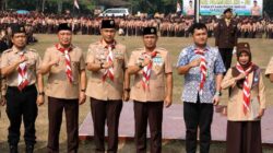 Hari Pramuka ke-65 di Kabupaten Bekasi, Dandim 0509/Kab.Bekasi Tekankan Pentingnya Karakter dan Gotong Royong