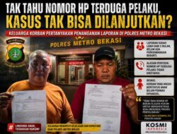 Nomor HP Terduga Pelaku Tak Diketahui, Penanganan Kasus Dugaan Kekerasan Anak di Polres Metro Bekasi Dipertanyakan