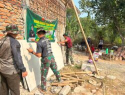 TMMD ke-129 Kodim 0509/Kab.Bekasi Kebut Pembangunan Rutilahu di Wibawamulya