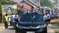 Pawai Paslon Nomor Urut 1 H. Jajang Sujai, Petahana Tegaskan Siap Kembali Berjuang untuk Desa