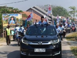 Pawai Paslon Nomor Urut 1 H. Jajang Sujai, Petahana Tegaskan Siap Kembali Berjuang untuk Desa