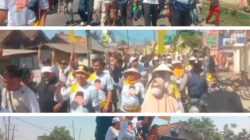 Ribuan Massa Tumpah ke Jalan, H. Abdul Rohim Alias Noing Nomor Urut 1 Tebar Energi Kuat di Pilkades Karanghaur