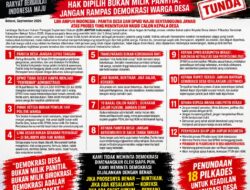 LBH AMPUH Indonesia Desak Penundaan 18 Pilkades di Kabupaten Bekasi: “Hak Dipilih Bukan Milik Panitia