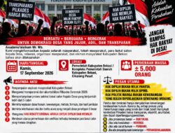 Kawal Demokrasi Desa, 5.000 Massa Siap Gelar Aksi Kamis di Bekasi