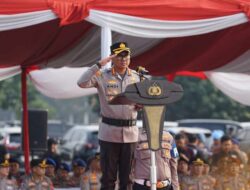 Polres Metro Bekasi Gelar Apel Pergeseran Pasukan, Ribuan Personel Siap Amankan Pungut dan Hitung Suara Pilkades 2026