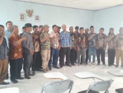 Pj Kades Bantarsari Iman Sahroni Gelar Minggon Perdana, Tegaskan Disiplin Aparatur dan Stabilitas Desa