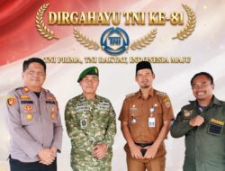 HUT TNI ke-81, Akpersi Jabar Sampaikan Apresiasi Untuk Koramil 11 Pebayuran: TNI Makin Dekat Dengan Rakyat