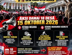 DESAK PEMERINTAH PUSAT BERI KEPASTIAN HUKUM DAN EVALUASI PILKADES 18 DESA